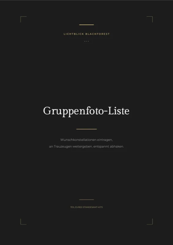 Vorschau: Gruppenfoto-Liste