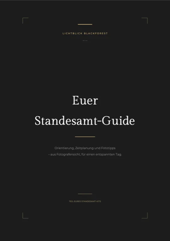 Vorschau: Seite aus dem Standesamt-Guide